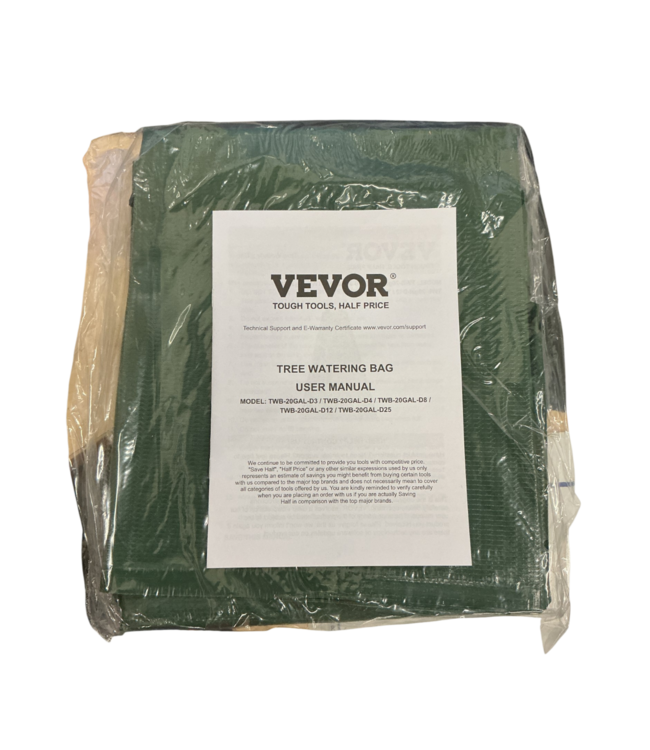 55458 Tree Watering Bag Slow Release Refillable 3 Packs 20 Gallon For Trees