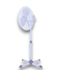 55461 Indoor Oscillating Pedestal Fan In White 16"