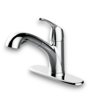 Bud's Warehouse 55462 Chrome Pull Out Kitchen Faucet