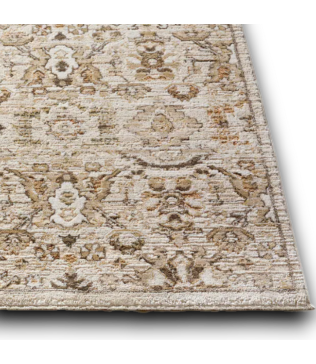 55467 4 X 6 Cream Floral French Rectangular Area Rug