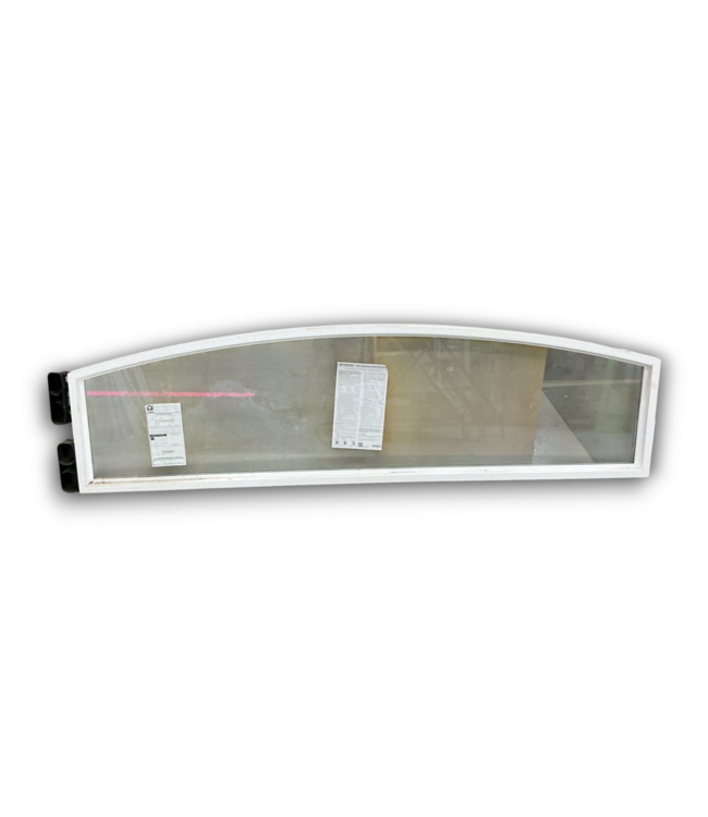 55480 84 X 24 White Vinyl Arch Top Picture Wimdow