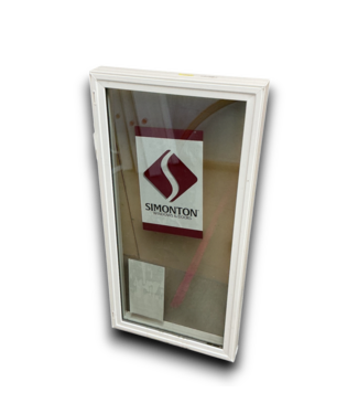 Bud's Warehouse 55489 18 W X 36 H White Vinyl Fixed Rectangle Window