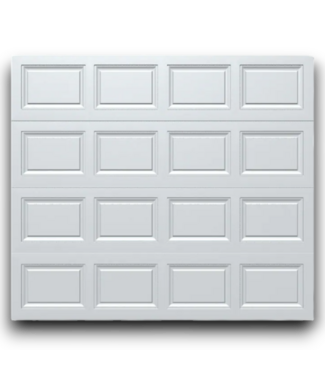 Bud's Warehouse 55493 9’ X 7’ Classic White Steel Garage Door