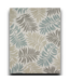 55501 6’ X 9’ Neutral Fern Are Rug With Stain Master