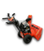 55504 24” Compact Orange Heavy Duty Snowblower