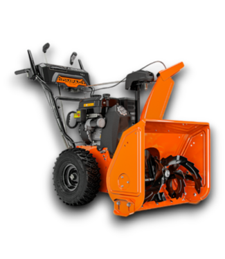 Bud's Warehouse 55504 24” Compact Orange Heavy Duty Snowblower