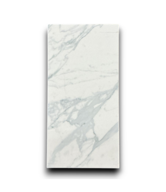Bud's Warehouse 55506 White Marble Look Ceramic Tile 8-boxes 82 Sq. Ft.