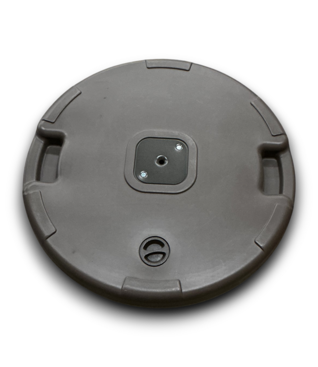 55507 24” 100lbs Fillable Patio Umbrella Base
