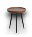 55508 Mango Wood Iron Leg Side Table