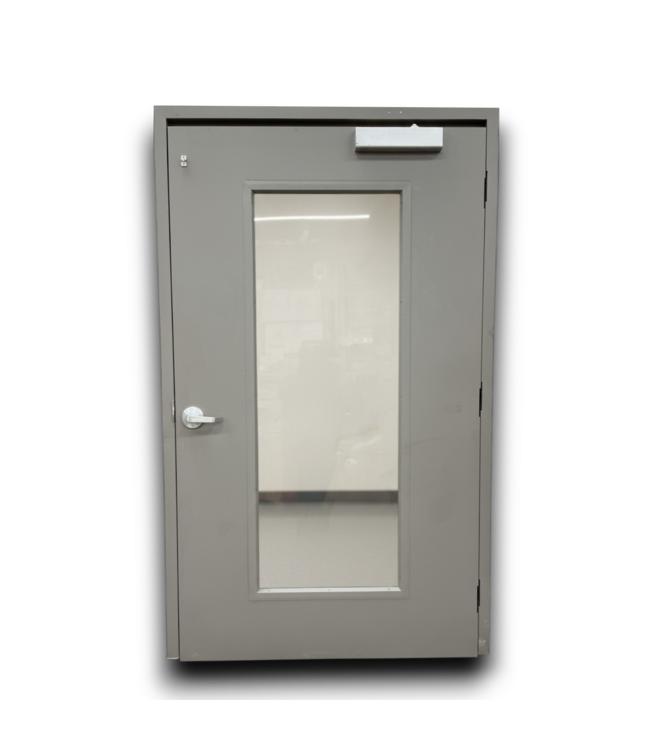 55512 Commercial Steel Door W/frame 48" X 83.25" Lh