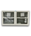 55515 66 X 36 White Vinyl Double Side Hung