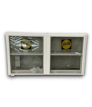 Bud's Warehouse 55515 66 X 36 White Vinyl Double Side Hung