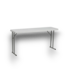55525 5’ X 1.5’ White Plastic Folding Banquet Table