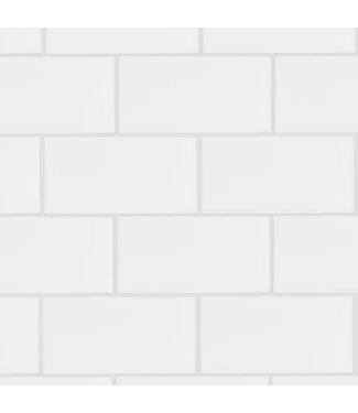 Bud's Warehouse 55529 Brilliant White Subway Tile 8-boxes 77 Sq. Ft.