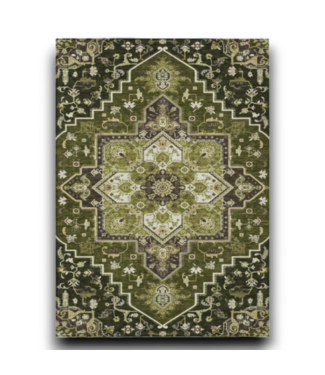 Bud's Warehouse 55530 Olive Indoor Area Rug 9'x 12'