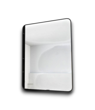 Bud's Warehouse 55534 Black Mirrored Medicine Cabinet 16"