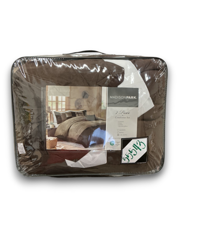 55543 Brownie Comforter 7-pc Set Cal King