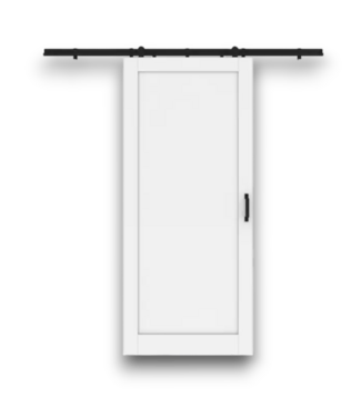 Bud's Warehouse 55545 36 X 84 White Primed Mdf Barn Door
