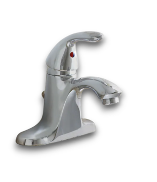 Bud's Warehouse 55550 Chrome 4" Centerset 1-handle Bathroom Sink Faucet With Drain