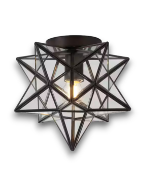 Bud's Warehouse 55556 Oil-rubbed Bronze Star Light