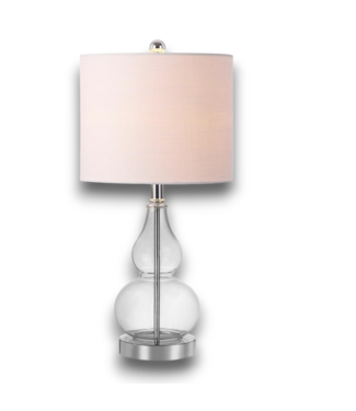 Bud's Warehouse 55558 Elegant Glass Mini Table Lamp