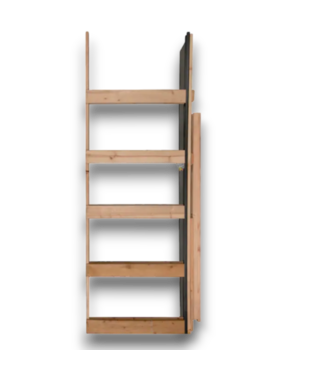 Bud's Warehouse 55559 24 X 80 wood And Steel Pocket Door