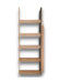 55559 24 X 80 Wood And Steel Pocket Door