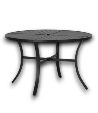 Bud's Warehouse 55570 54” Round Out Table With Umbrella Hole