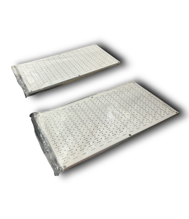 55576 White 2-pc Pegboard 16" X 32"