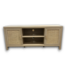 55580 Boho Tv Console Rattan Wooden Media Center Cabinet