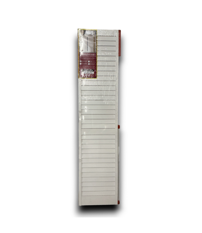 55582 White Plantation Bi-fold Closet Door 36" X 80"