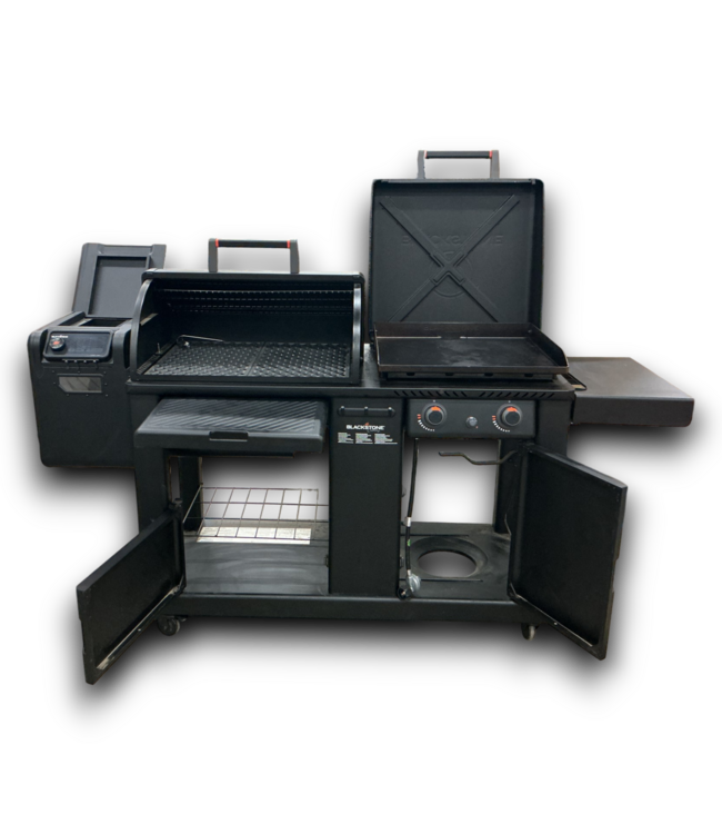 55585 Culinary 22" Xl Omnivore Griddle And Pellet Grill Combo