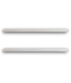 55588 White Wood Rectangular Floating Shelf 2 Pack