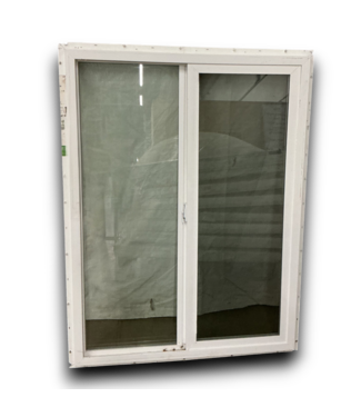 Bud's Warehouse 55593 White Vinyl Horizontal Slider Window 36" X 48"