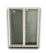 55593 White Vinyl Horizontal Slider Window 36" X 48"