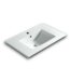 55595 White Basin Ceramic Bathroom Vanity Top Only 30"