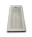 55603 Sitka White Acrylic Rectangle Alcove Soaking Bathtub Left Drain