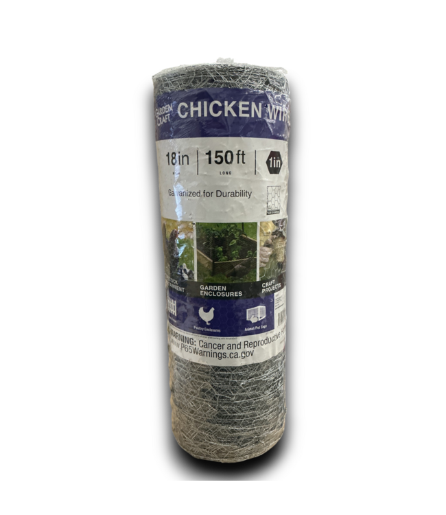 55610 Gray Galvanized Steel Chicken Wire Rolled Fencing For Garden