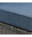 55612 Grey Wicker & Denim Cushion 2-pc Patio Set