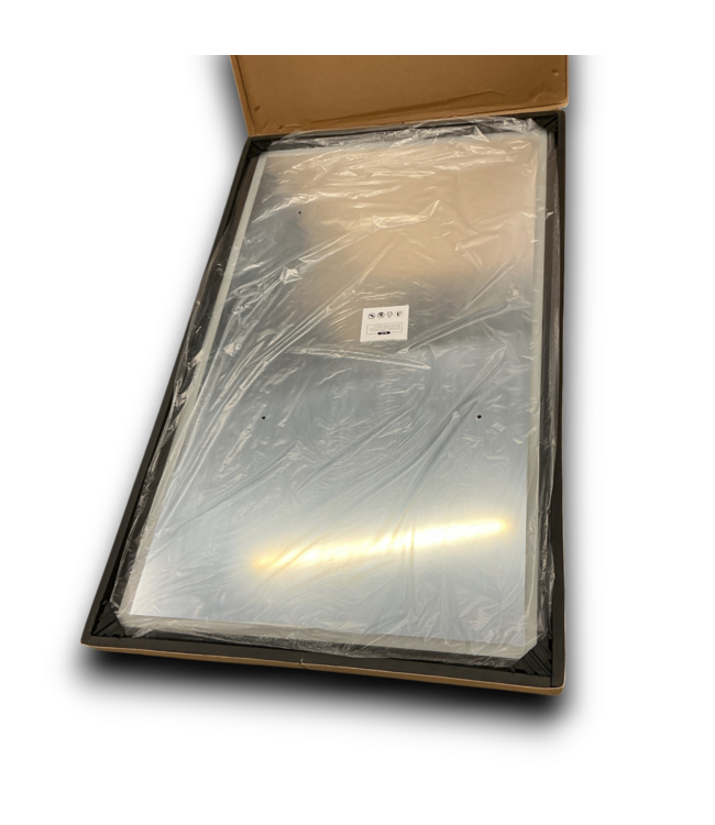 55635 36 X 60” Aluminum Frame Led Bathroom Mirror