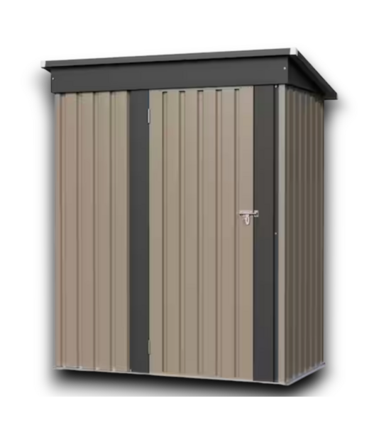 Bud's Warehouse 55638 5x3 Metal Storage Shed With Lockable Door