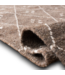 55642 8 X 10 Natural Kilim Brown Ivory Area Rug