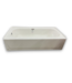 55648 Pro Steel White Porcelain Enameled Alcove Soaking Bathtub 30 X 60