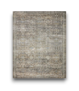 Bud's Warehouse 55651 30” X 84” Vintage Style Moss Beige Runner Rug