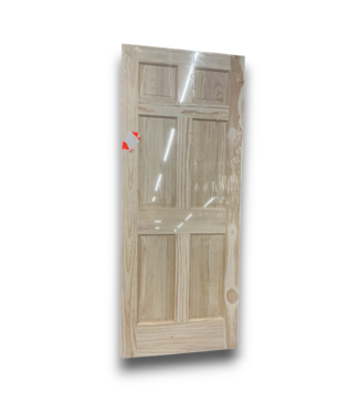 Bud's Warehouse 55659 32 X 80 6 Panel Natural Interior Door Slab