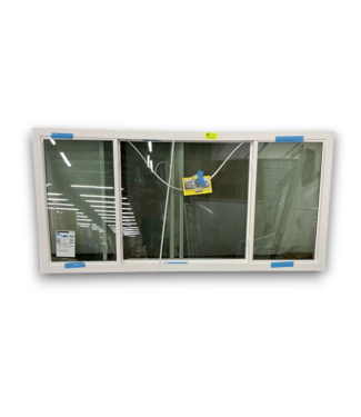 Bud's Warehouse 55664 94x45 White Vinyl Double Sided Sliding Window