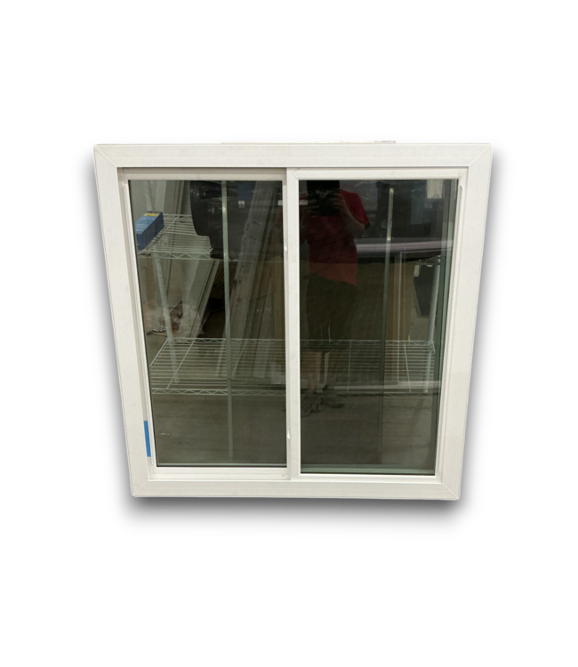 55665 46 X 46 White Vinyl Sliding Window With Screen