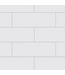 55690 120 Sq. Ft. White Ceramic Wall Tile 4” X 12”