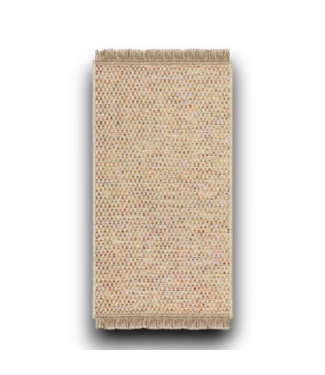 Bud's Warehouse 55692 Tan Flatweave Indoor/outdoor Area Rug 5' X 8'
