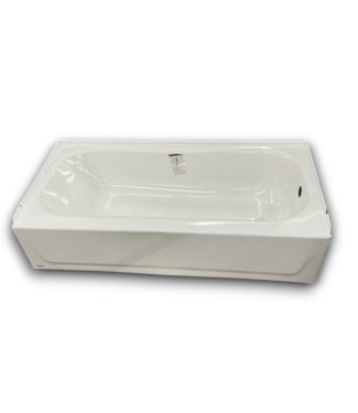 Bud's Warehouse 55696 White Steel Soaking Bathtub 30" X 60" Rh Drain